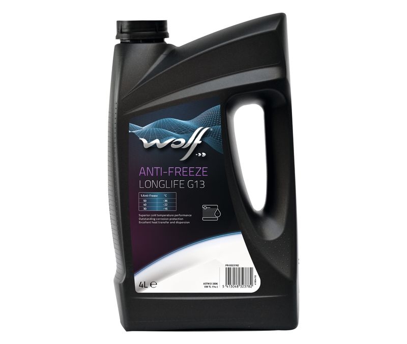 Антифриз WOLF ANTI-FREEZE LONGLIFE G13 4л (фиолетовый) концентрат